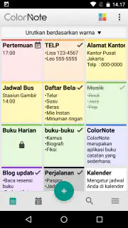 ColorNote Bloco de Notas Lista screenshot 1