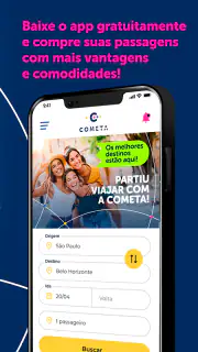 Cometa: Passagem de Ônibus screenshot 2