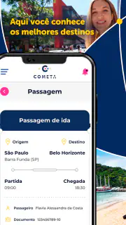 Cometa: Passagem de Ônibus screenshot 4
