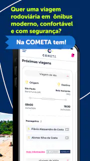 Cometa: Passagem de Ônibus screenshot 5