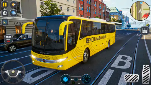 Condução de ônibus de jogos no screenshot 5