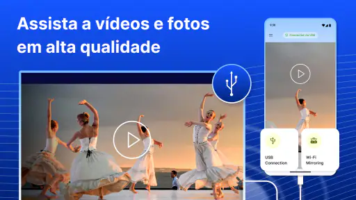 Conector USB - Conectar à TV screenshot