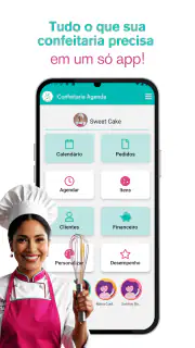 Confeitaria - agenda screenshot 1