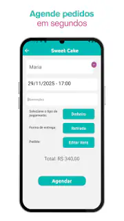Confeitaria - agenda screenshot 2