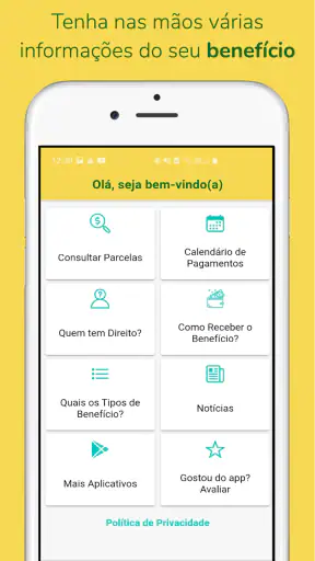 Consulta Benefício e Pagamento screenshot