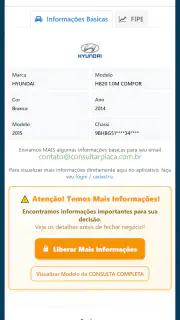 Consultar Placa - Chassi, FIPE screenshot 3