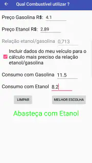 Consumo de Combustível screenshot 5
