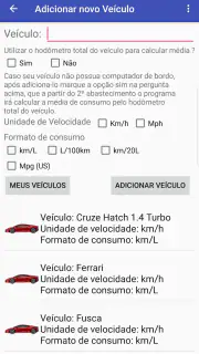 Consumo de Combustível screenshot 8