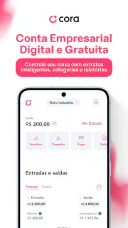 Conta PJ Digital Cora screenshot 4