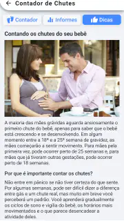 Contador de Chutes do seu bebê screenshot 5