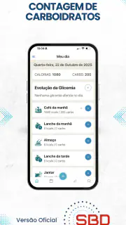 Contagem de Carboidratos - SBD screenshot 5