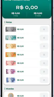 Contar Moedas e Notas: Caixa screenshot 1