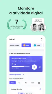 Controle parental Qustodio screenshot 1