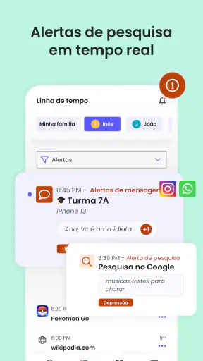 Controle parental Qustodio screenshot