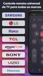 Controle remoto TV universal screenshot 4