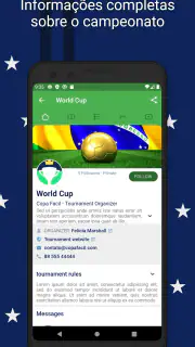 Copa Fácil: Organize torneios screenshot 1