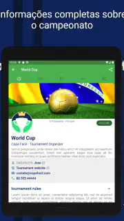 Copa Fácil: Organize torneios screenshot 8