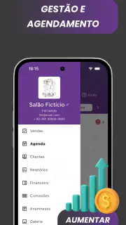 Corthy: Agenda Salão e Gestão screenshot 1