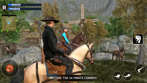 Cowboy Gunslinger Horse Riding screenshot 1