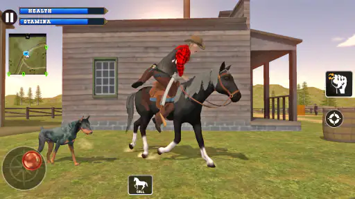 Cowboy Gunslinger Horse Riding screenshot 2