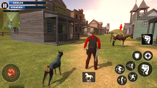 Cowboy Gunslinger Horse Riding screenshot 3