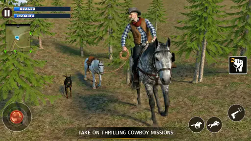 Cowboy Gunslinger Horse Riding screenshot 4