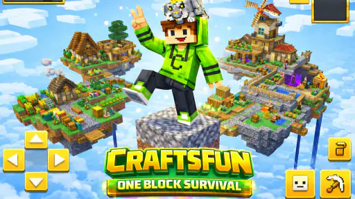Craftsfun : One Block Survival screenshot 3