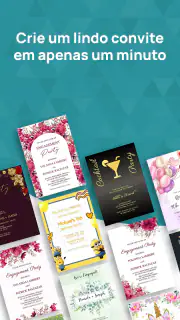 Criador de Convite & RSVP screenshot 1