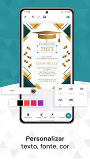 Criador de Convite & RSVP screenshot 3