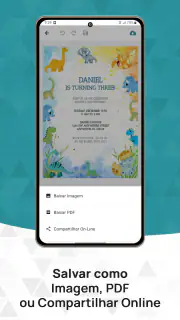 Criador de Convite & RSVP screenshot 5