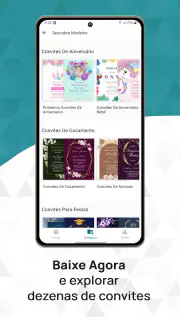 Criador de Convite & RSVP screenshot 7