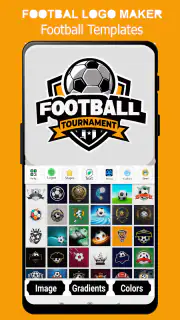 Criador de logotipo de futebol screenshot 1