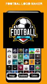 Criador de logotipo de futebol screenshot 2