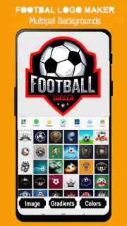 Criador de logotipo de futebol screenshot 4
