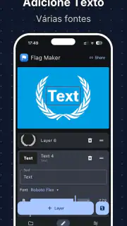 Criar bandeiras: Flag Maker screenshot 4