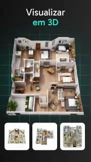 Criar Planta Baixa de Casa 2D screenshot 5