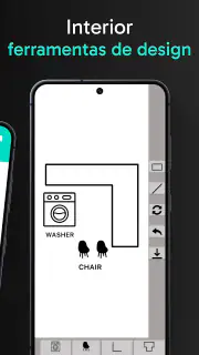 Criar Planta Baixa de Casa 2D screenshot 7