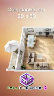 Crie e Desenhe Plantas Baixas screenshot 1