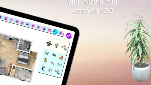 Crie e Desenhe Plantas Baixas screenshot 8