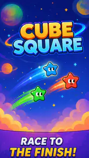 Cube Square: Space Launcher screenshot 1