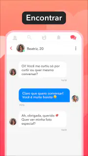 Cupidabo - bate-papo e paquera screenshot 4