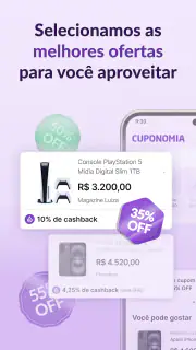 Cuponomia: Cupons e Cashback screenshot 4