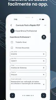 Currículo Fácil e Rápido PDF screenshot 3