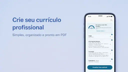 Currículo Profissional em PDF screenshot 1