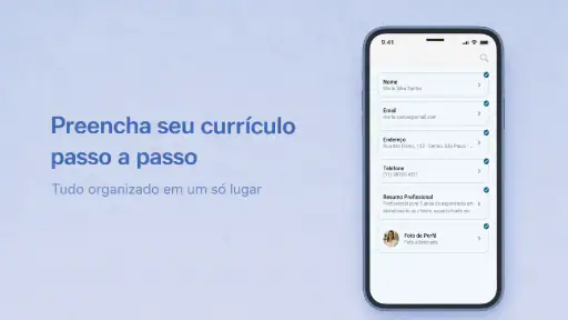 Currículo Profissional em PDF screenshot 2
