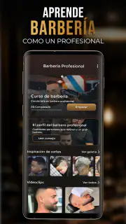 Curso de Barbería Profesional screenshot 1