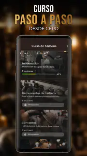 Curso de Barbería Profesional screenshot 8