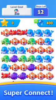 Cute Fish Link Fun screenshot 1
