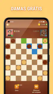 Damas - jogue online e offline screenshot 4