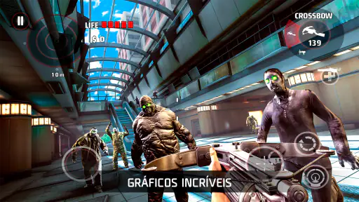 Dead Trigger: Tiroteio Zumbi screenshot 3